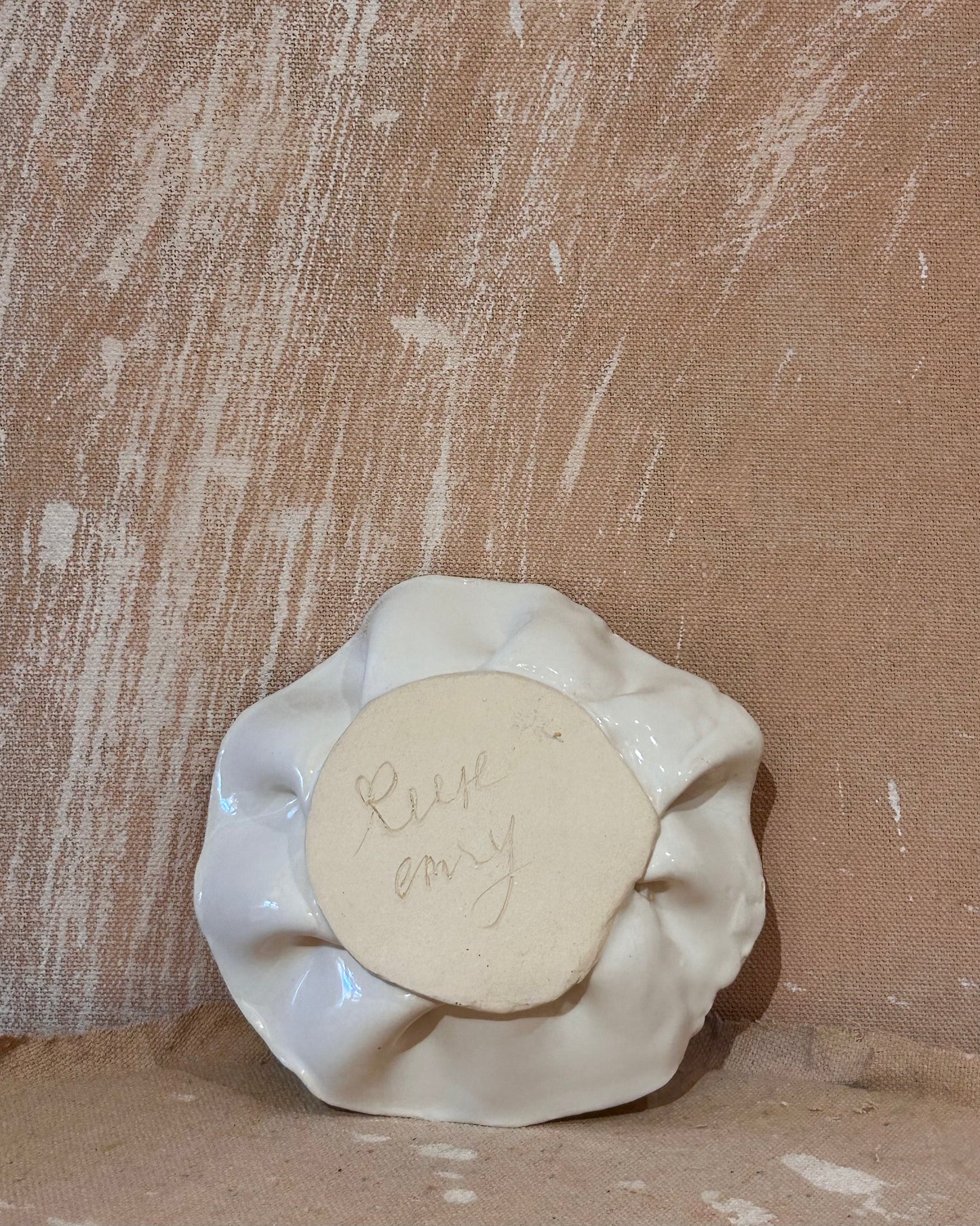 Mini Ruffled Tray