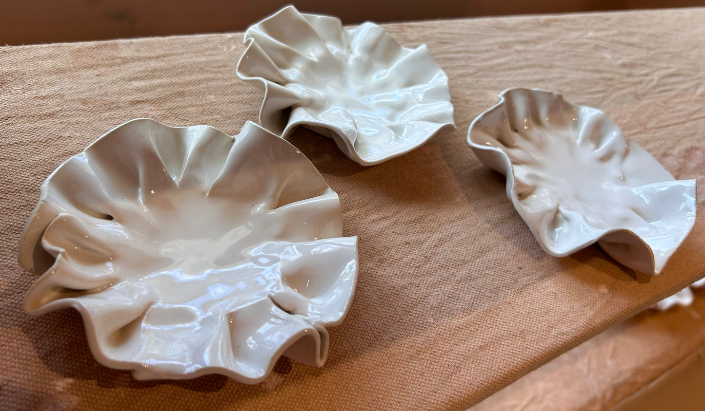 Mini Ruffled Tray