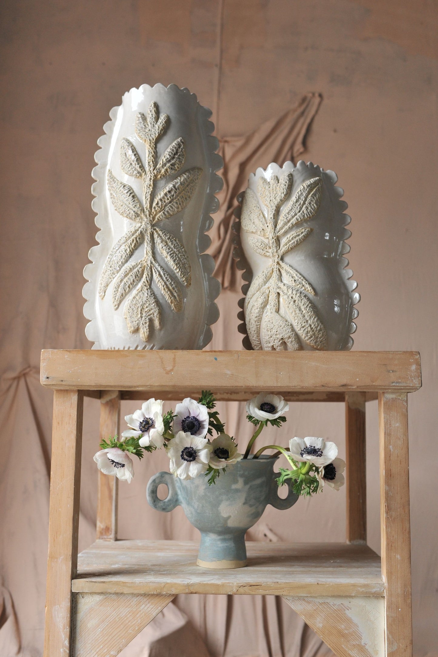 PREORDER // Flora and Scallop Vase